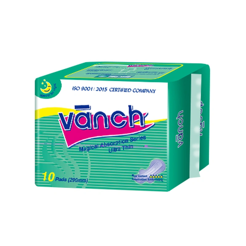 Maxi pads with wings, Long-time, Unscented, 290mm, 10ct
